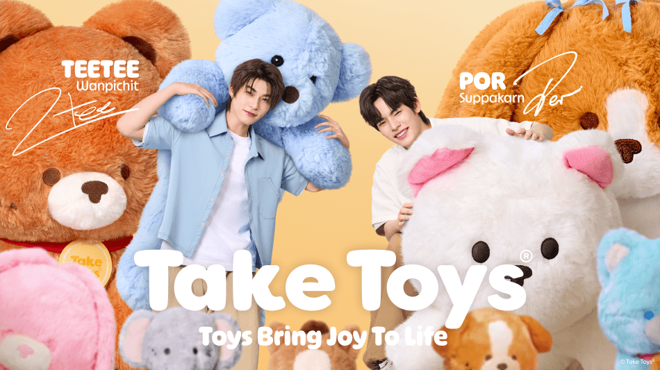 Take Toys เปิดตัว “ตี๋ตี๋–วันพิชิต” และ “ป๋อ–ศุภการ” พรีเซ็นเตอร์คู่แรก Friend of SEEK ‘N KEEP